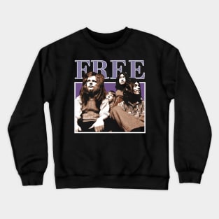 The Stealer's Style Frees Band Tees, Steal the Show with Rock's Unforgettable Aura Crewneck Sweatshirt